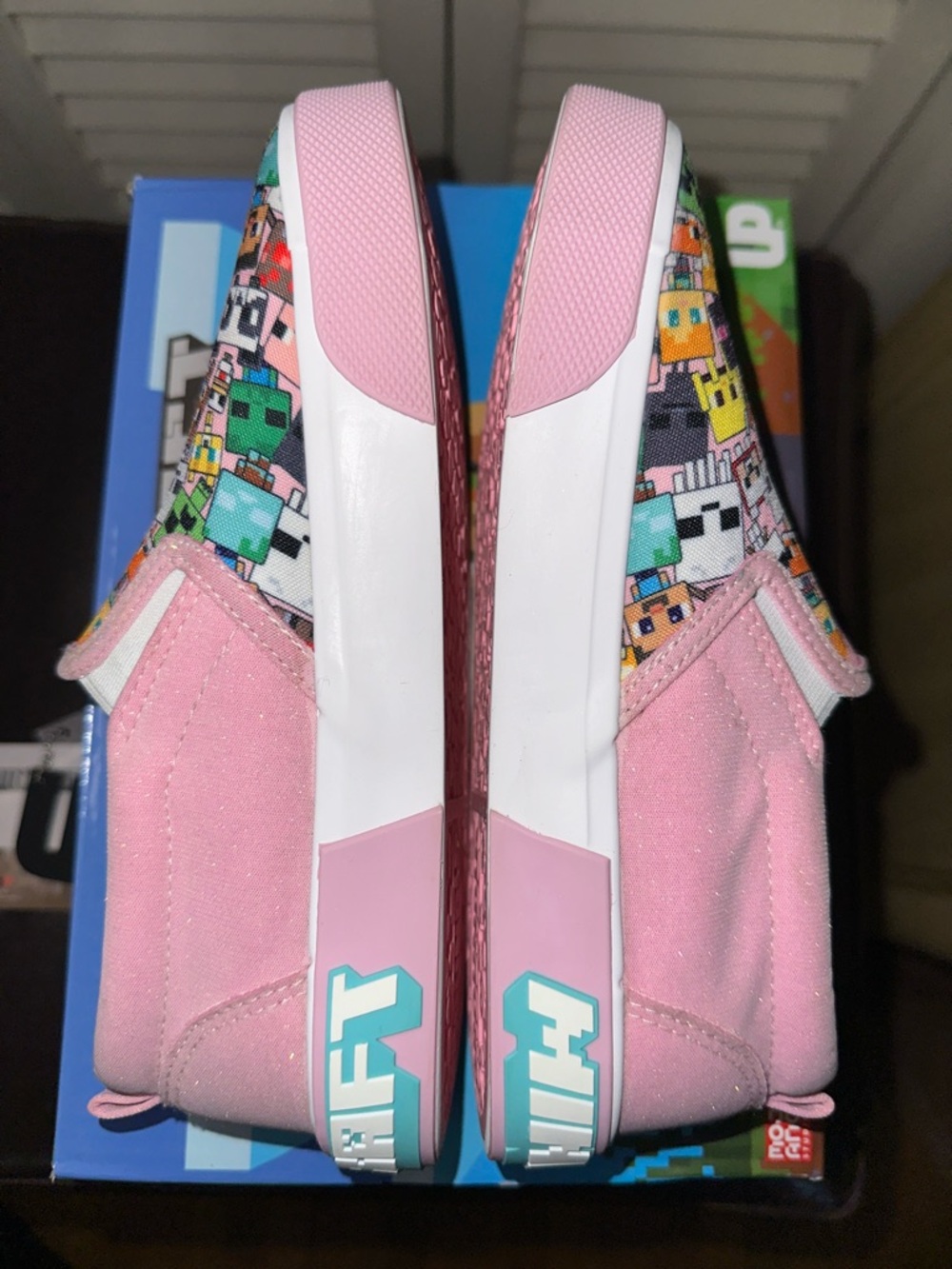 Kids Minecraft GroundUP Slip-Ons… - Picture 4 of 9